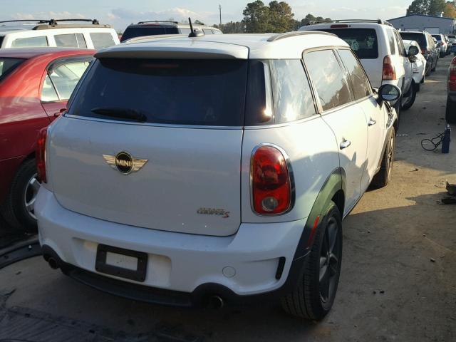 WMWZC3C59DWP20727 - 2013 MINI COOPER S C WHITE photo 4