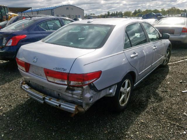 1HGCM56804A068134 - 2004 HONDA ACCORD EX SILVER photo 4