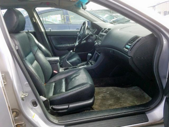 1HGCM56804A068134 - 2004 HONDA ACCORD EX SILVER photo 5