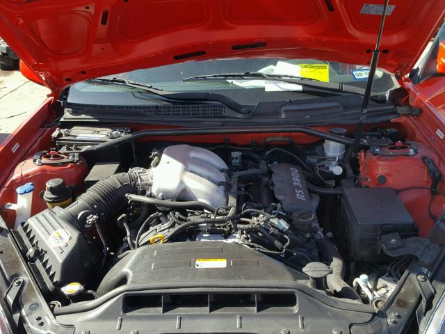 KMHHU6KH1BU053617 - 2011 HYUNDAI GENESIS CO RED photo 7