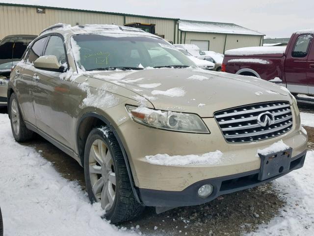 JNRAS08W23X206892 - 2003 INFINITI FX35 BEIGE photo 1