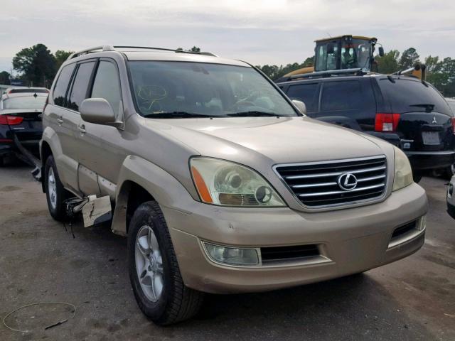 JTJBT20X450080531 - 2005 LEXUS GX 470 GOLD photo 1