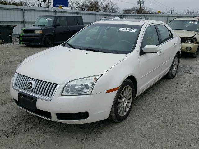 3MEHM08Z99R622781 - 2009 MERCURY MILAN PREM WHITE photo 2