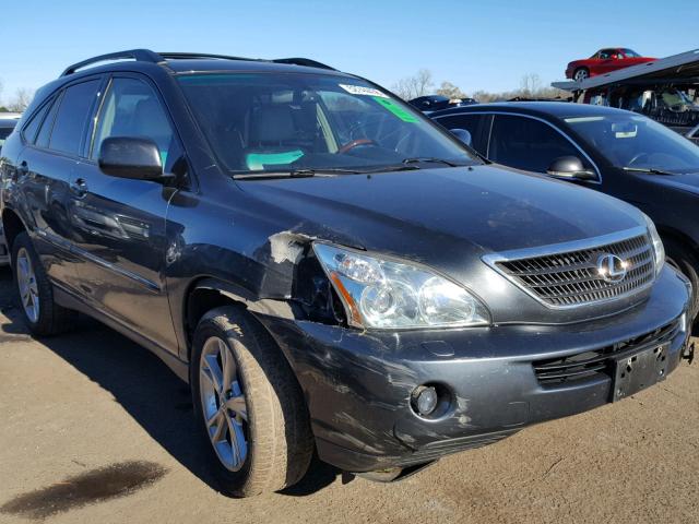 JTJHW31U472033499 - 2007 LEXUS RX 400H GRAY photo 1