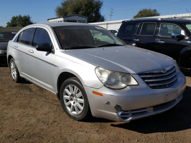 1C3CC4FBXAN131045 - 2010 CHRYSLER SEBRING TO SILVER photo 1