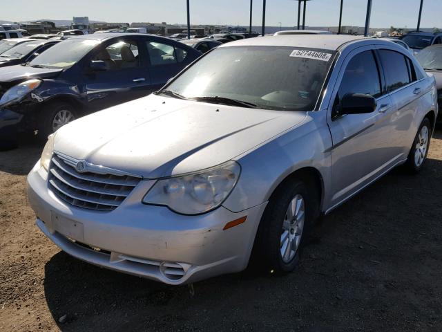 1C3CC4FBXAN131045 - 2010 CHRYSLER SEBRING TO SILVER photo 2