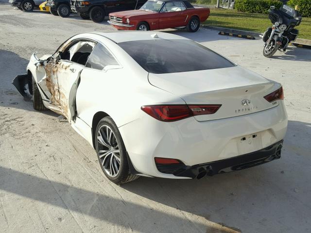 JN1EV7EK9JM342487 - 2018 INFINITI Q60 PREMIU WHITE photo 3