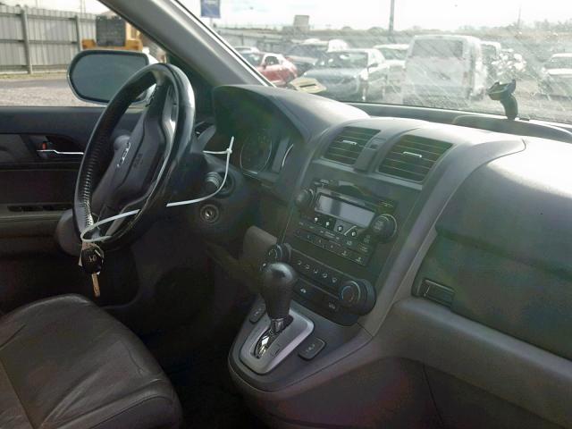 JHLRE48787C107794 - 2007 HONDA CR-V EXL BLUE photo 9