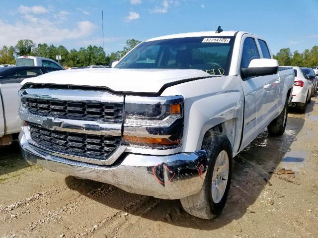 1GCRCREC6JZ172763 - 2018 CHEVROLET SILVERADO WHITE photo 2