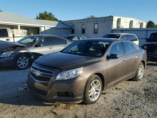1G11D5RR0DF119962 - 2013 CHEVROLET MALIBU 1LT GRAY photo 2