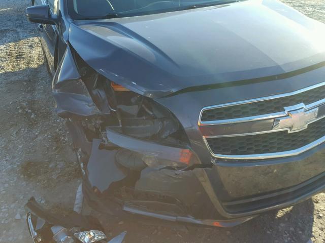 1G11D5RR0DF119962 - 2013 CHEVROLET MALIBU 1LT GRAY photo 9