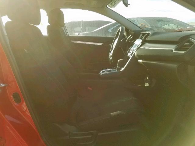 2HGFC2F7XJH508945 - 2018 HONDA CIVIC EX RED photo 5