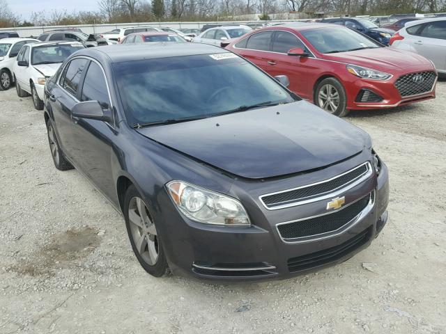 1G1ZC5EU0BF180080 - 2011 CHEVROLET MALIBU 1LT GRAY photo 1