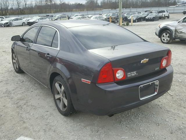 1G1ZC5EU0BF180080 - 2011 CHEVROLET MALIBU 1LT GRAY photo 3