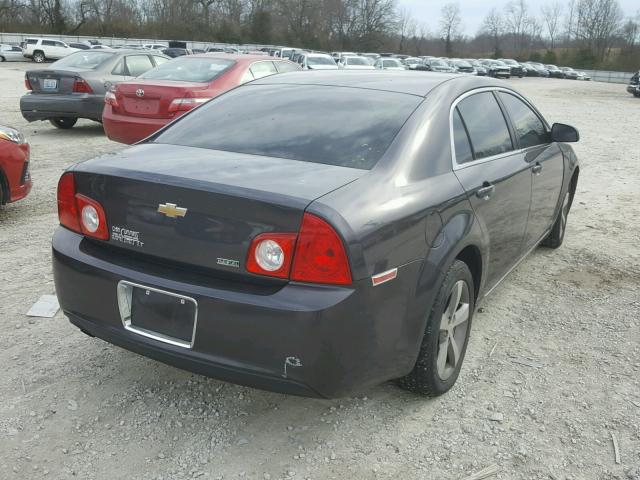 1G1ZC5EU0BF180080 - 2011 CHEVROLET MALIBU 1LT GRAY photo 4