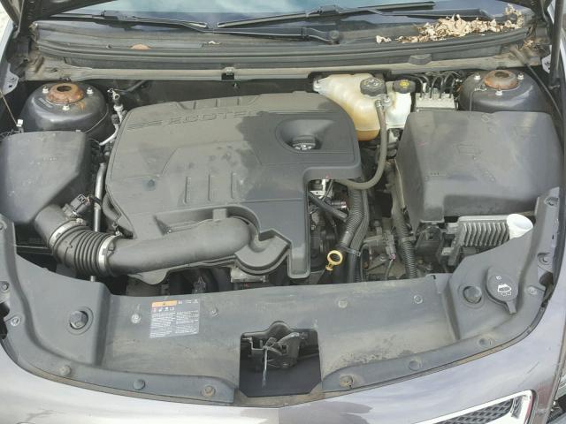 1G1ZC5EU0BF180080 - 2011 CHEVROLET MALIBU 1LT GRAY photo 7