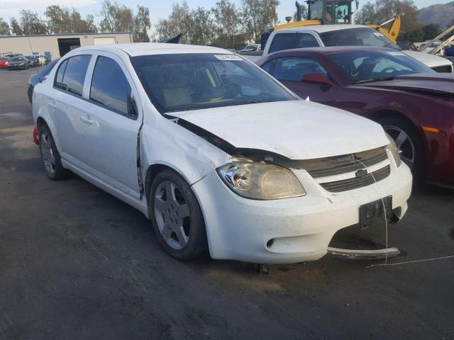 1G1AT58H497105611 - 2009 CHEVROLET COBALT LT WHITE photo 1