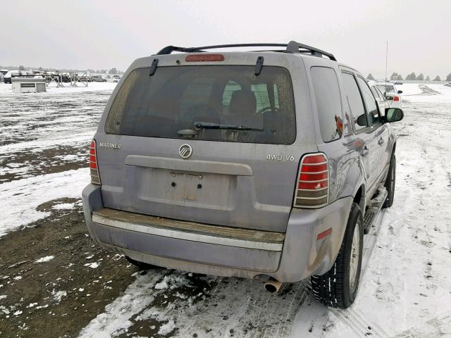 4M2YU911X7KJ07780 - 2007 MERCURY MARINER LU GRAY photo 4