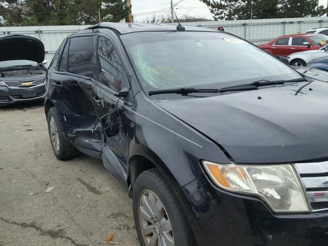 2FMDK49C07BB12821 - 2007 FORD EDGE SEL P BLACK photo 9