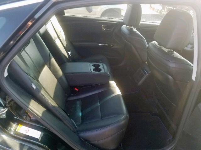 4T1BK1EB4FU143288 - 2015 TOYOTA AVALON XLE BLACK photo 6