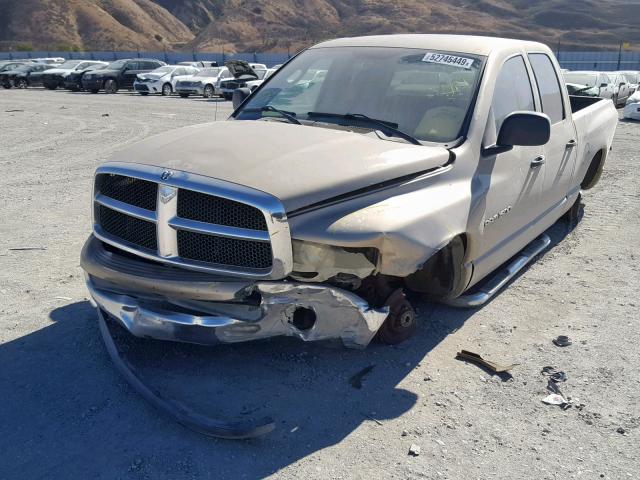 1D7HA18N83S140057 - 2003 DODGE RAM 1500 S BROWN photo 2