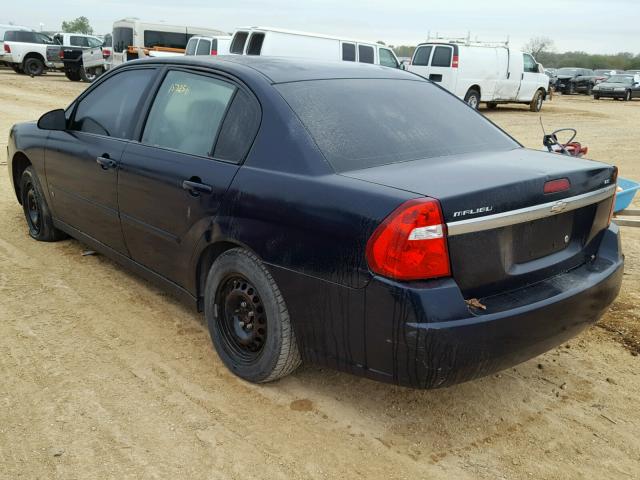 1G1ZS58F07F221007 - 2007 CHEVROLET MALIBU LS 蓝色 照片 3