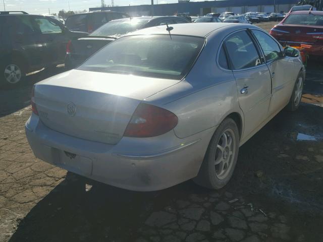 2G4WD582171155703 - 2007 BUICK LACROSSE C SILVER photo 4