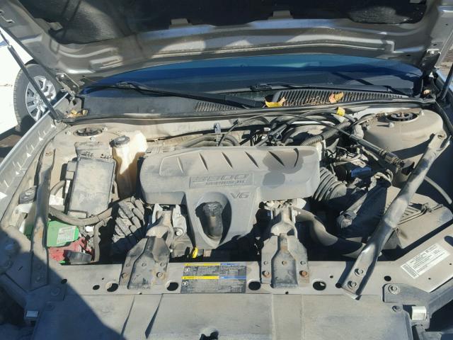 2G4WD582171155703 - 2007 BUICK LACROSSE C SILVER photo 7