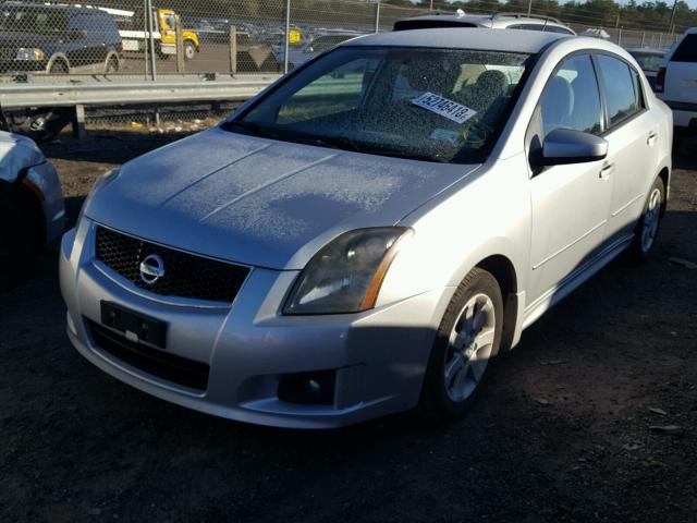 3N1AB61E39L693662 - 2009 NISSAN SENTRA 2.0 SILVER photo 2