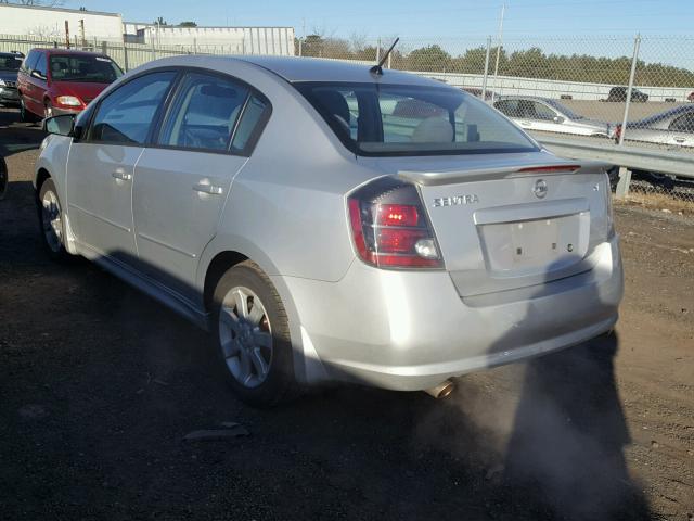 3N1AB61E39L693662 - 2009 NISSAN SENTRA 2.0 SILVER photo 3