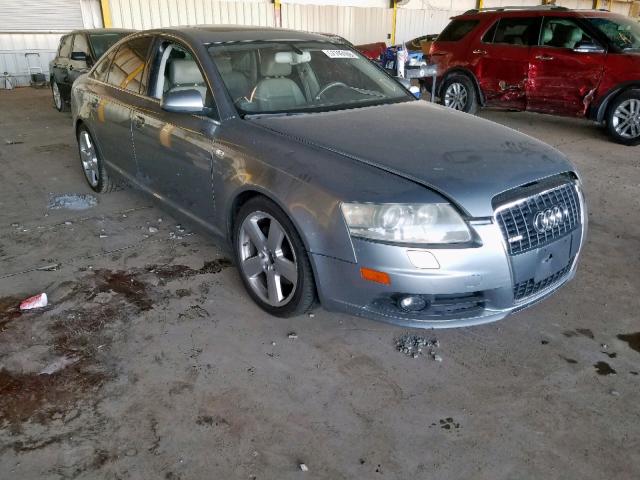 WAUAH74F68N103195 - 2008 AUDI A6 3.2 GRAY photo 1