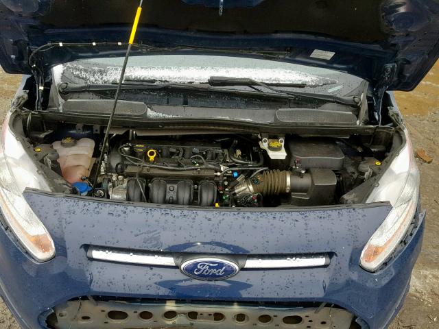 NM0GE9G75F1195200 - 2015 FORD TRANSIT CO BLUE photo 7