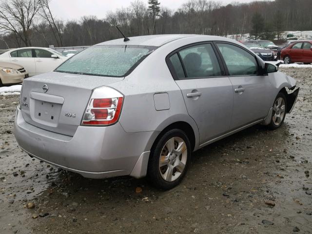 3N1AB61E97L701468 - 2007 NISSAN SENTRA 2.0 GRAY photo 4