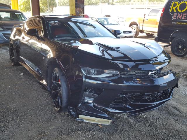 1G1FH1R77H0162060 - 2017 CHEVROLET CAMARO SS BLACK photo 1