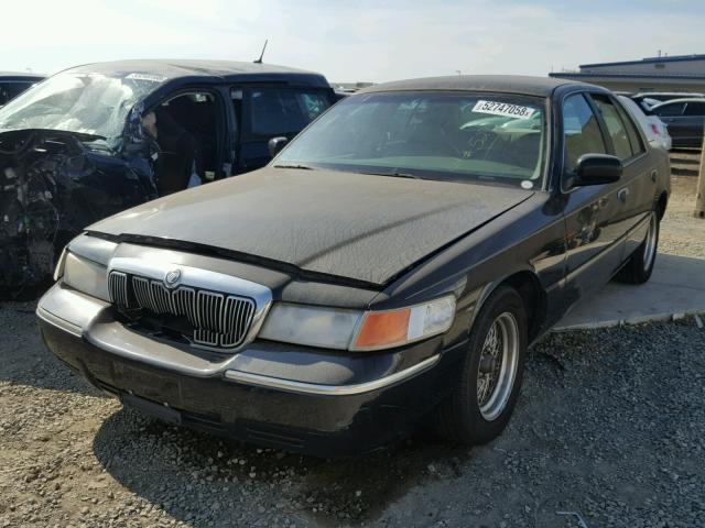 2MEFM75W4XX724272 - 1999 MERCURY GRAND MARQ BLACK photo 2