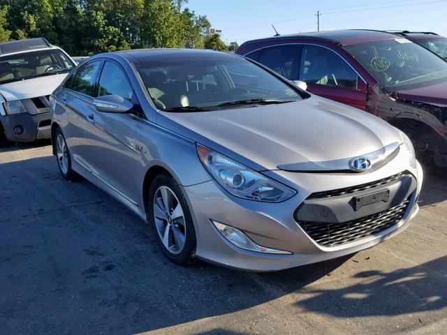 KMHEC4A47BA007526 - 2011 HYUNDAI SONATA HYB SILVER photo 1