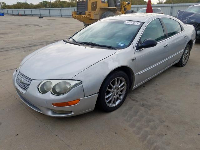 2C3AE66G51H712972 - 2001 CHRYSLER 300M SILVER photo 2