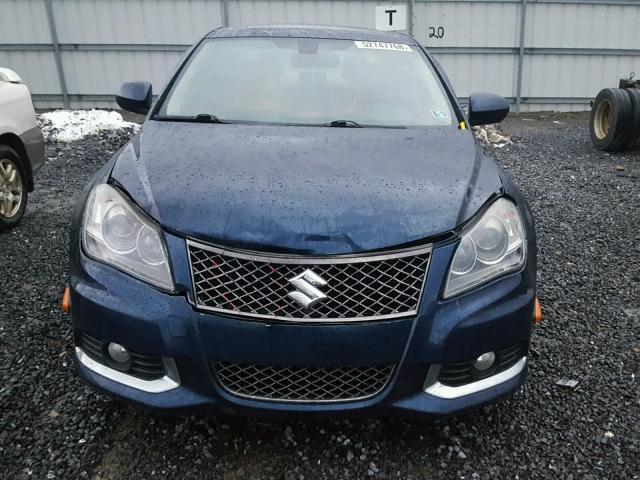 JS2RF9A87B6110712 - 2011 SUZUKI KIZASHI SP BLUE photo 9