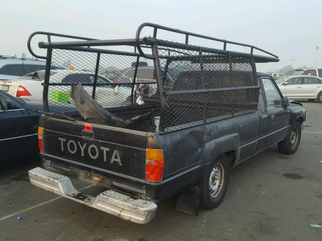 JT4RN70D4J0052463 - 1988 TOYOTA PICKUP XTR BLACK photo 4