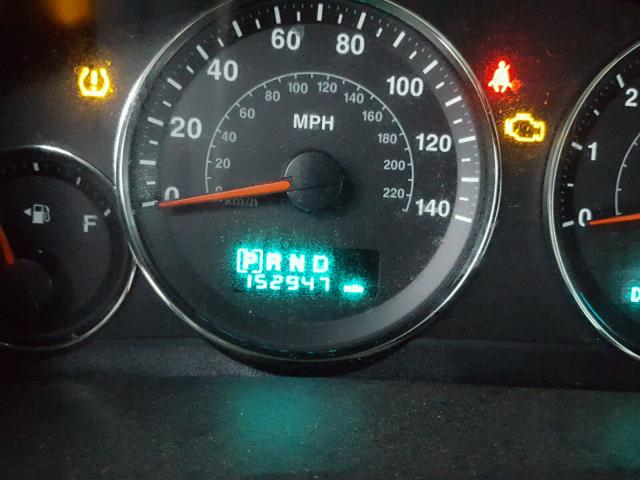 1J8HG48N16C244911 - 2006 JEEP COMMANDER WHITE photo 8