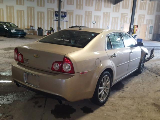 1G1ZK57708F239552 - 2008 CHEVROLET MALIBU LTZ TAN photo 4