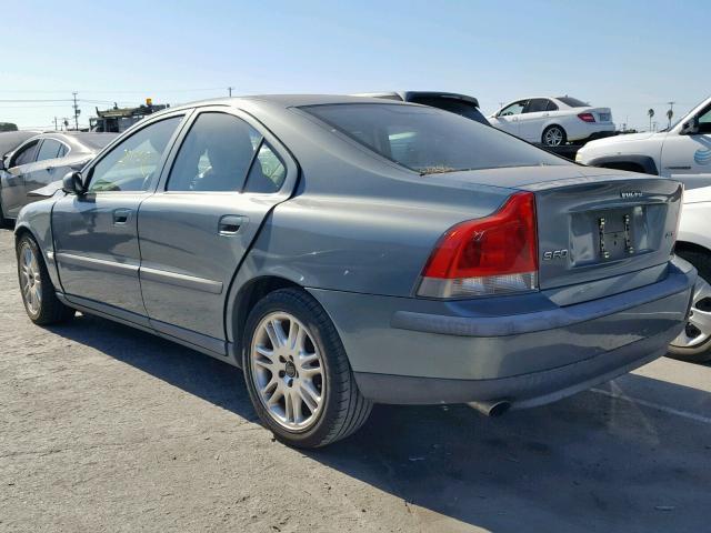 YV1RS59V842346508 - 2004 VOLVO S60 2.5T GREEN photo 3