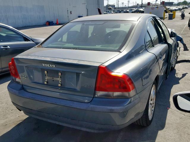 YV1RS59V842346508 - 2004 VOLVO S60 2.5T GREEN photo 4