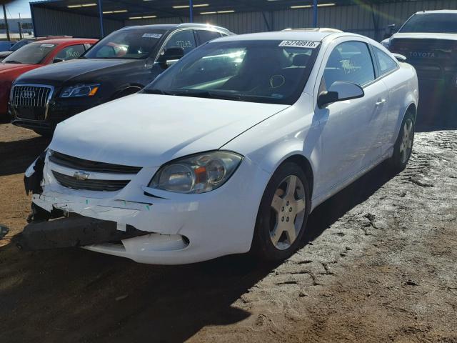 1G1AF1F56A7226203 - 2010 CHEVROLET COBALT 2LT WHITE photo 2