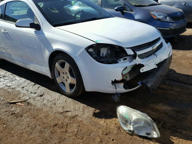 1G1AF1F56A7226203 - 2010 CHEVROLET COBALT 2LT WHITE photo 9