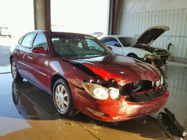 2G4WC552361110123 - 2006 BUICK LACROSSE C MAROON photo 1