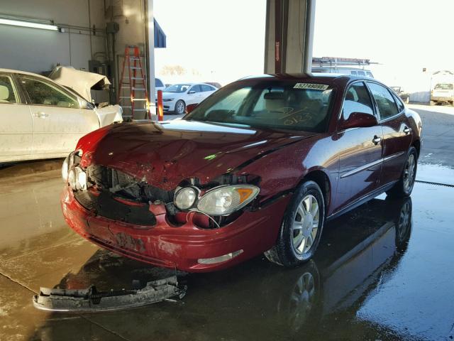 2G4WC552361110123 - 2006 BUICK LACROSSE C MAROON photo 2