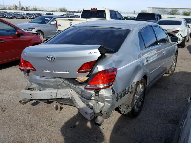 4T1BK36B46U155483 - 2006 TOYOTA AVALON SILVER photo 4