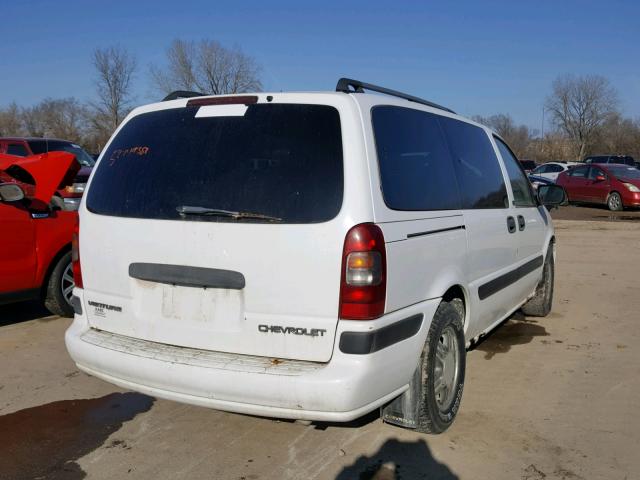 1GNDX03E24D192273 - 2004 CHEVROLET VENTURE WHITE photo 4