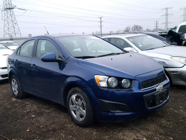 1G1JA5SH9D4247168 - 2013 CHEVROLET SONIC LS 蓝色 照片 1